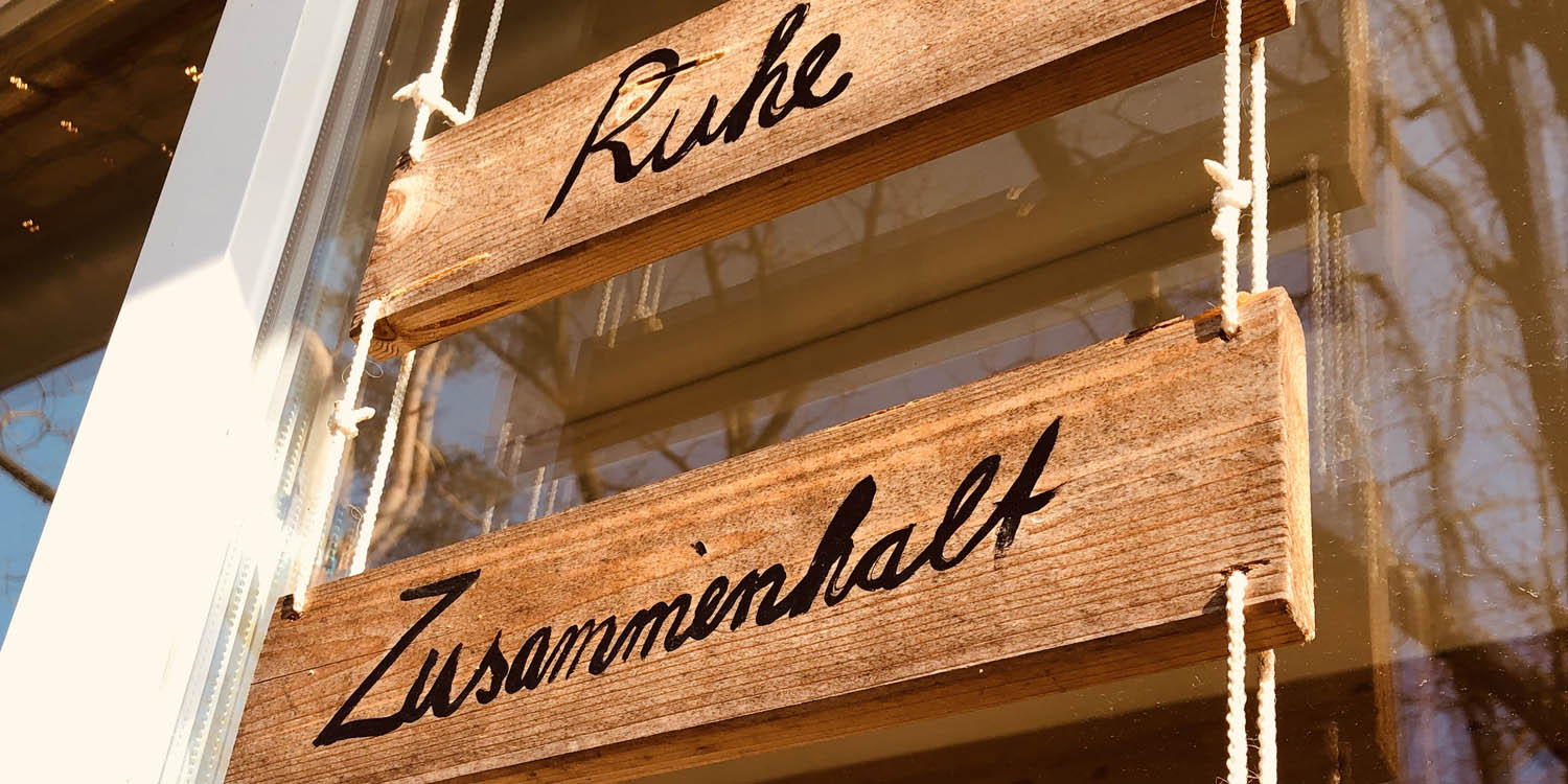 Ruhe und Zusammenhalt