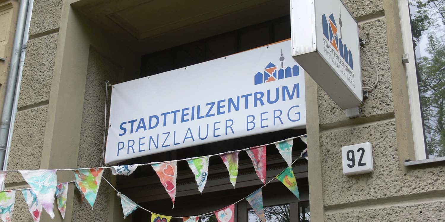 Eingang Stadtteilzentrum